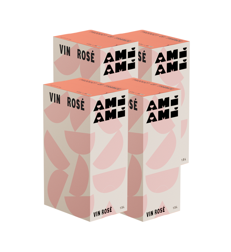 Vin Rosé 4 pack