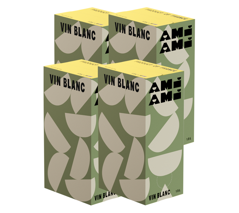 Vin Blanc 4 pack