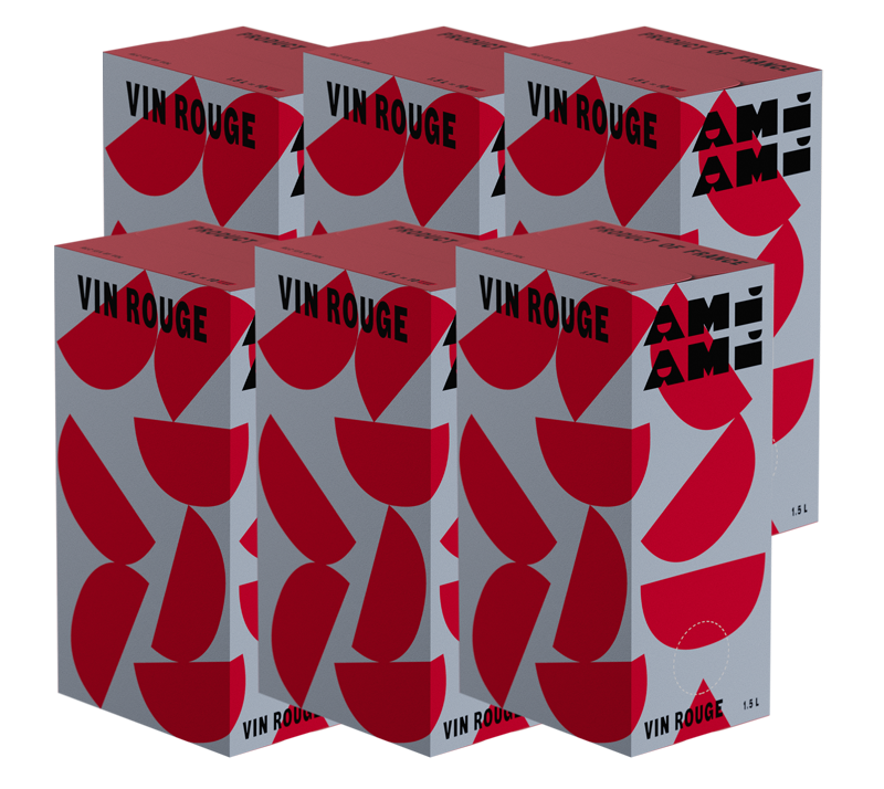 Vin Rouge 6 pack